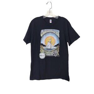 Clearwater Festival 2017 Stage Crew T-Shirt Black Royal Apparel M Cotton Blend U